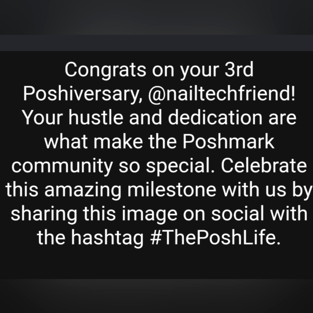 It's My 3-yr Posh Anniversary